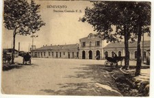1928 Benevento - stazione centrale delle ferrovie