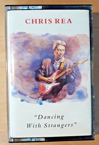 CHRIS REA DANCING WITH STRANGERS 1987 MAGNET RECORDS AUDIO CASSETTE ALBUM - Picture 1 of 2