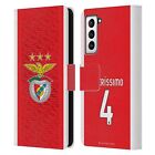 S.L. Benfica 2021/22 Players Home Kit Leather Book Case For Samsung Phones 4