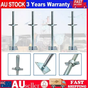 4 Pack Adjustable Leveling Jack Solid Screw Jacks For Baker-Style Scaffolding AU - Picture 1 of 20