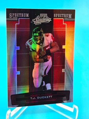 TJ Duckett 2005 Absolute Spectrum 42/100 #8 Falcons MSU - Image 1 of 2