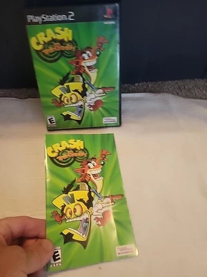 Disco de juego Crash Twinsanity Sony PlayStation 2, estuche y manual de instrucciones Foto 1 de 4