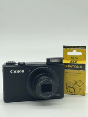 Canon PowerShot S110 Digitalkamera Kamera Pixelfehler Vintage Getestet - Bild 1 von 4