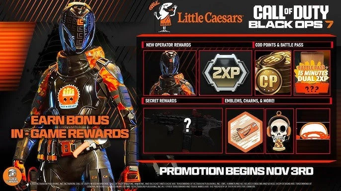 Call Of Duty Black Ops 7 - Little Caesars