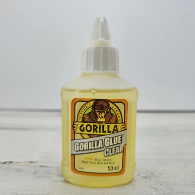 Goriila Glue Clear White 50ml / 1.7 oz Tube Bonds Glass, Ceramic, Metal, Wood ++ - Image 1 of 4