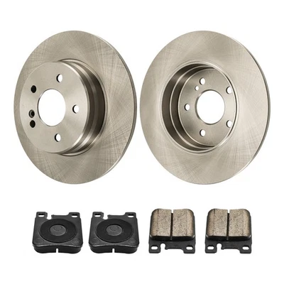 Kit pastillas rotores freno trasero aptos para Mercedes E320 34100 1996-1997 Foto 1 de 4