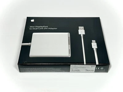Brand New Apple Mini DisplayPort to Dual-link DVI Adapter Genuine ⭐ Factory Seal - Image 1 of 4