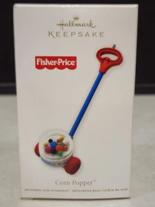 Fisher Price 2012 juguete maíz popper sello recuerdo adorno de Navidad - Imagen 1 de 3