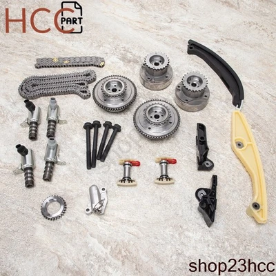 Timing Chain Kit Cam Phaser VVT Gears for 2013-2019 Ford F-150 3.3l/3.5l/3.7l - Image 1 of 4