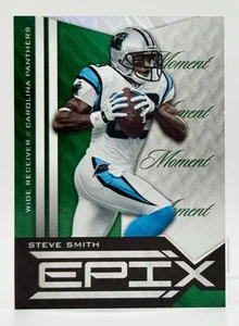 2010 Panini Epix Moment Emerald #43 Steve Smith Carolina Panthers - Picture 1 of 2