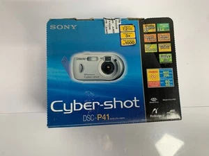 Sony Cybershot DSC-P41 Digitalkamera 4.1MP silber getestet - Bild 1 von 6