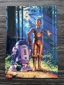 C-3PO / R2-D2 1996 Topps Star Wars Shadows of the Empire Promos #SOTE7 - Picture 1 of 2