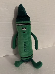 READ Kids Preferred Green Crayon Beanbag Plush 12 Inch  - Picture 1 of 4