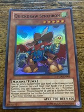 Yu-Gi-Oh Quickdraw Synchron Super Rare NM TU06-EN005 NM