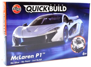 Airfix QUICK BUILD White McLaren P1 Snap Together Model Car Kit J6028 - Picture 1 of 1