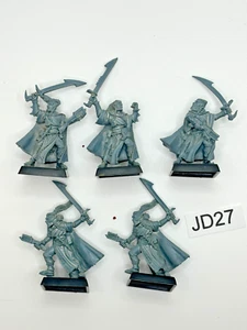 Warhammer Fantasy Dark Elves Shades x5 Lot OOP Metal Vintage - Picture 1 of 1