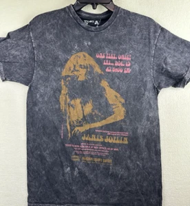 Janis Joplin Madison Square Garden 1969 Black T shirt Mens Small Junk Food Tag - Picture 1 of 10