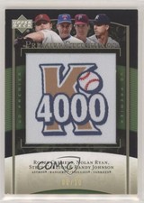 2007 Premier Stitchings Gold /10 Roger Clemens Nolan Ryan Steve Carlton HOF