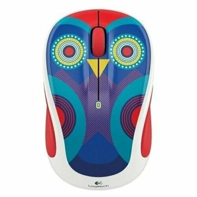 Logitech M325 M325C OLIVIA OWL Wireless USB Mouse - NEW/SEALED - Image 1 of 2