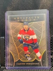 Carter Verhaeghe 2022-24 Artifacts - Aurum - Unscratched - Panthers - Picture 1 of 2