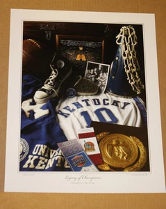 Legacy of Champions University of Kentucky Wildcats Basketball UK Sports Jersey - Picture 1 of 4