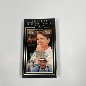 What The Deaf Man Heard VHS Tape 1998 Vintage - Picture 1 of 6