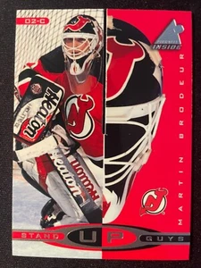 Martin BRODEUR & John VANBIESBROUCK 1997 Pinnacle Inside Stand Up Guys #02-CD - Picture 1 of 2