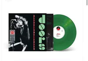 The Doors "Alive, She Cried (40th Anniversary)" Green Colour Vinyl - in stock - Picture 1 of 4