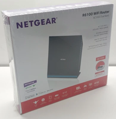 Netgear R6100WiFi Router AC1200 Dual Band 300+867 Mbps - Image 1 of 4