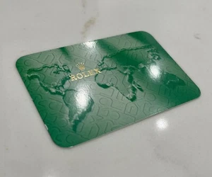 Rolex 2001-2002 calendar card genuine Yacht Master Sea Dweller Submariner MINT - Picture 1 of 3