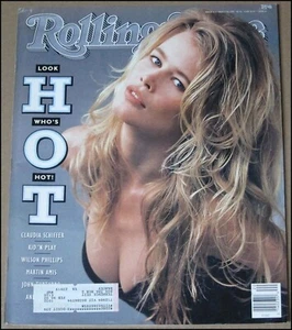 5/17/1990 Rolling Stone Magazine Claudia Schiffer The Hot Issue John Turturro - Picture 1 of 7