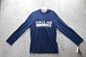 NFL Dallas Cowboys Men's Long Sleeve Performance Hooded Sweatshirt, Size M, New - Picture 1 of 10