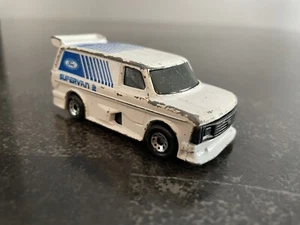 Matchbox Ford Supervan 2 weiß Maßstab 1:62 Diecast Van Macau Vintage 1985 - Bild 1 von 10