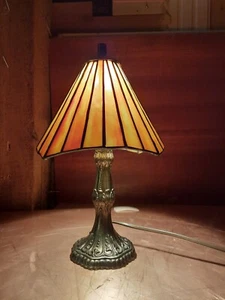 Hübsches Tiffany Tischlampe, L & L WMC 9877, Tiffa-Mini, Jugendstil Lampe - Bild 1 von 12