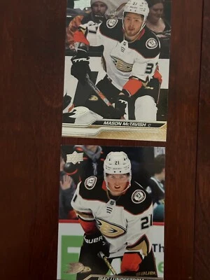 2023-24 Upper Deck Series 1 NHL Hockey Base Cards - PYC - Updated 7/9/24 - Image 1 of 2