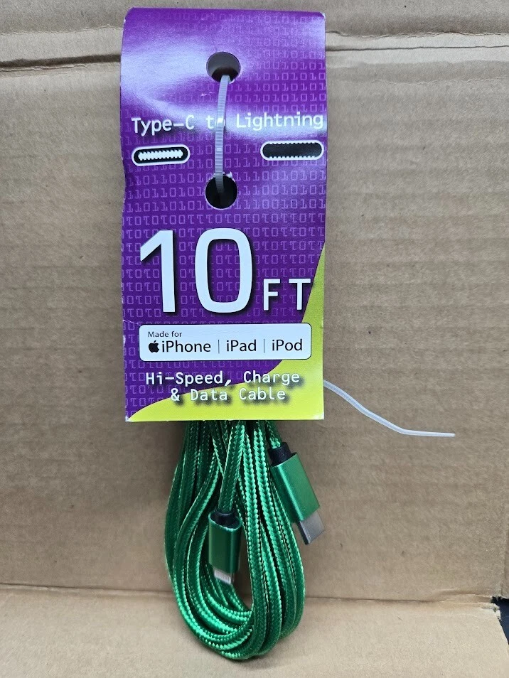 Apple Lightning Charger & Data Cable 10Ft - Image 1 of 1