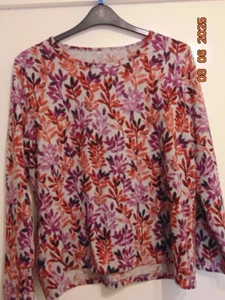 Ladies Fine Knitted Jumper/Top. Klass. Size XL. Multi Coloured. - Picture 1 of 6