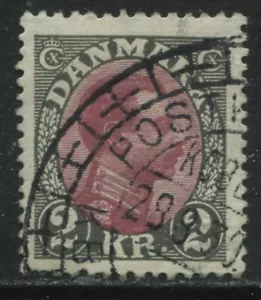 Denmark 1925 2 kr used - Foto 1 di 1