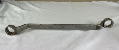 Vintage SK Tools 13/16" x 7/8" Double Offset Boxed End Wrench 33026 Vintage 12pt - Image 1 of 4