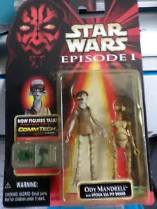 Star Wars Episode 1 Ody Mandrell with Otoga 222 Pit Droid - Picture 1 of 3