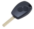 2 Tasten Fernbedienung Schlüssel Gehäuse Rohling VA2/ Für Renault und Dacia A217