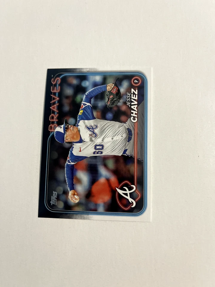 Topps 2024 Baseball Jesse Chavez Atlanta Braves Pitcher #US301 - 1 Card - Image 1 of 1
