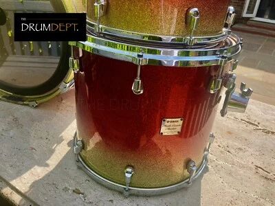 ♚SUPERB !♚YAMAHA Maple Custom ABSOLUTE NOUVEAU 16 x 14" FLOOR TOM♚APPLE SPARKLE♚ - Image 1 of 4