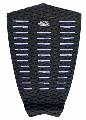 Pacific Vibrations surfboard longboard 3 piece tailpad 25” Traction tail Pad