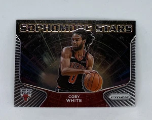 2020-21 Panini Prizm #5 SOPHMORE STARS Coby White Chicago Bulls - Picture 1 of 3