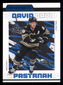2023-24 Upper Deck Credentials Blue #7 David Pastrnak /149 - Picture 1 of 2