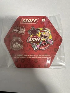 Pokémon Pins STAFF Worlds Championship 2025 Anaheim - Picture 1 of 1