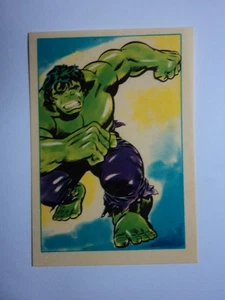ADESIVO FRANCESE MARVEL SUPER HEROES 1980 # 75 HULK - Foto 1 di 5