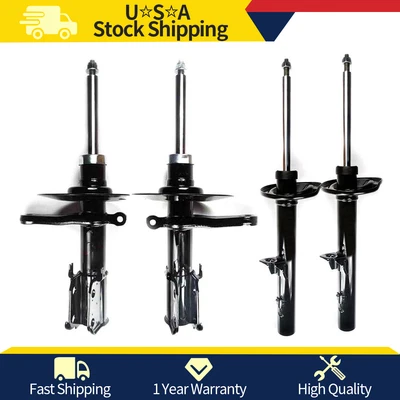 Juego de 4 piezas de amortiguadores delanteros y traseros FCS para Chrysler Intrepid, Dodge Intrepid Foto 1 de 4