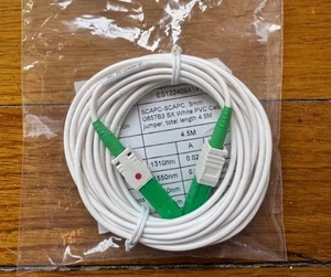AT&T FIBER OPTIC CABLE Dress Optic Patch Cord Cable Replacement For Att BGW-320 - Afbeelding 1 van 3